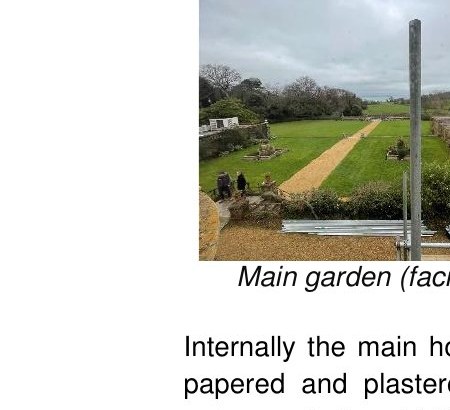 Main garden facing east